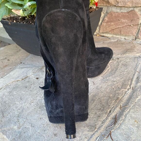 Casadei suede platform booties - Picture 5 of 10